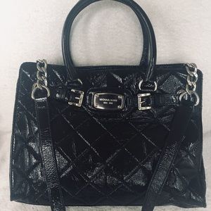 Rare Large Michael Kors Quilted Satchel Purse